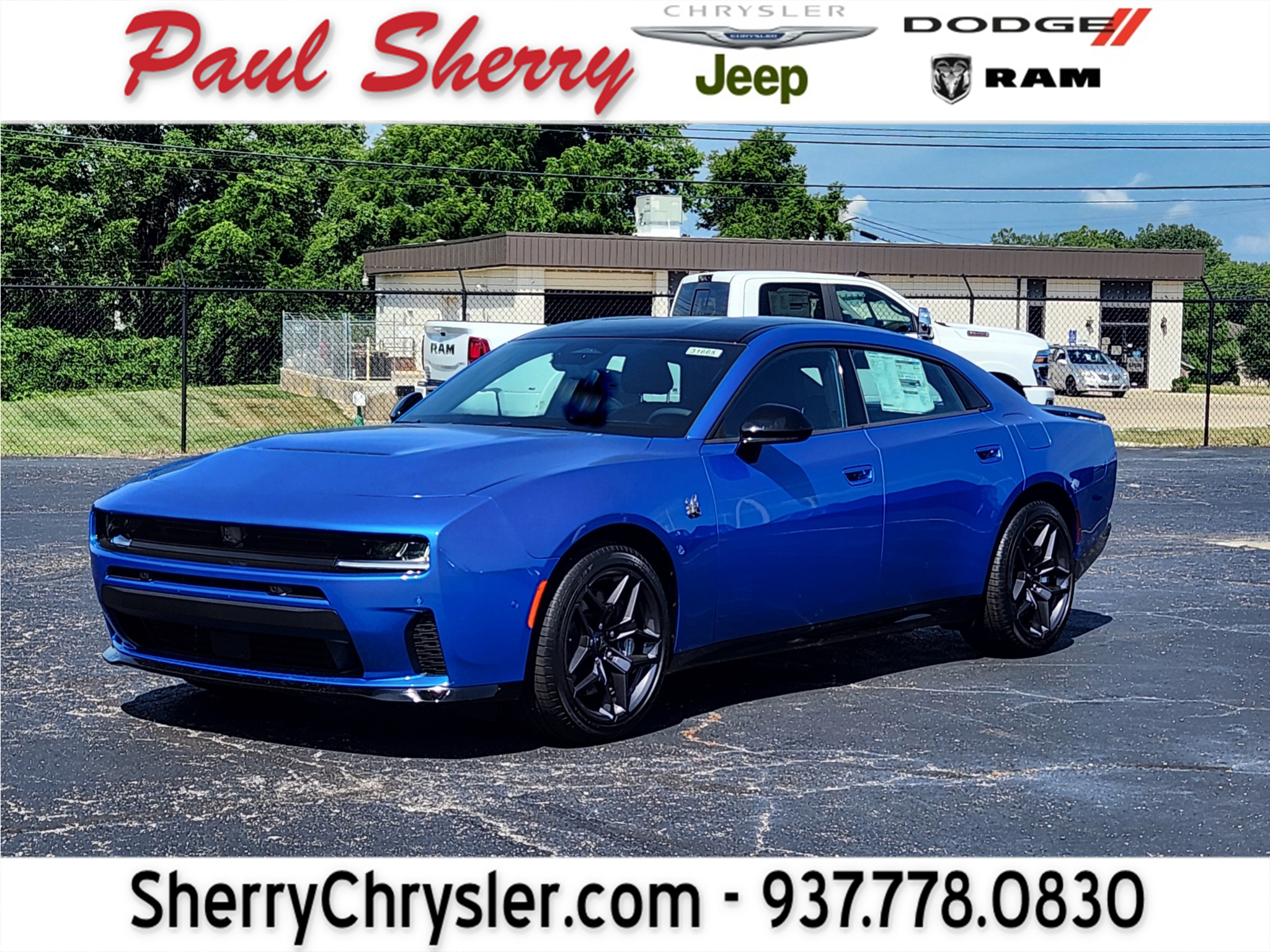 Bludicrous 2026 Dodge Charger Sedan All-Wheel Drive 8-Speed Automatic
