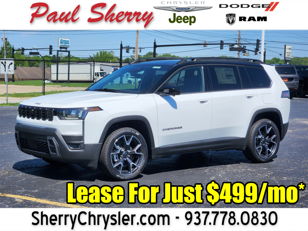 Bright White Clearcoat 2026 Jeep Cherokee Overland 4WD SUV / Crossover Four-Wheel Drive Continuously Variable Transmission