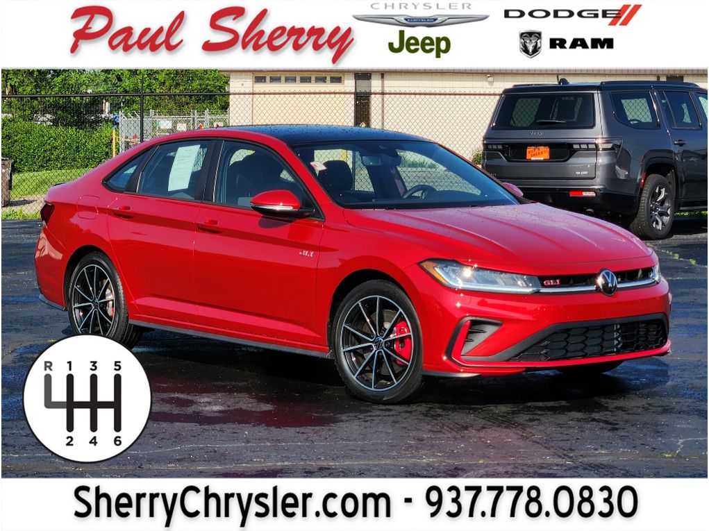 Kings Red Metallic 2026 Volkswagen Jetta GLI Autobahn FWD Sedan Front-Wheel Drive 6-Speed Manual