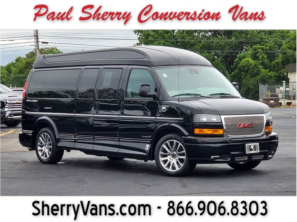 Onyx Black 2021 GMC Savana Van Rear-Wheel Drive 6-Speed Automatic