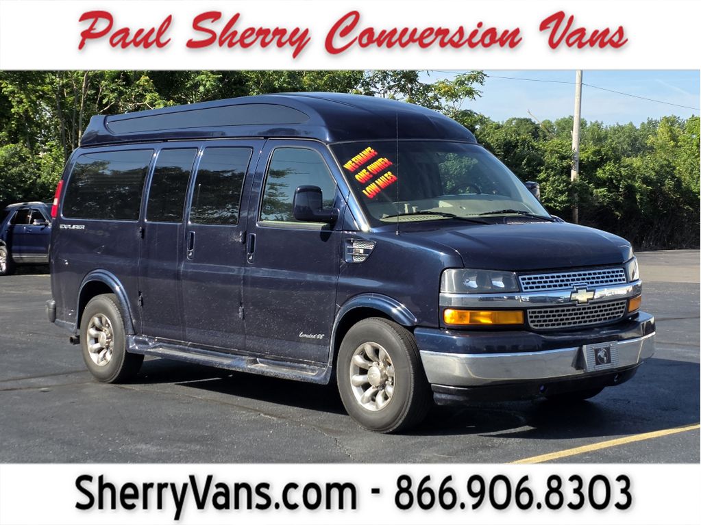 Dark Blue Metallic 2015 Chevrolet Express Cargo Van Rear-Wheel Drive 6-Speed Automatic