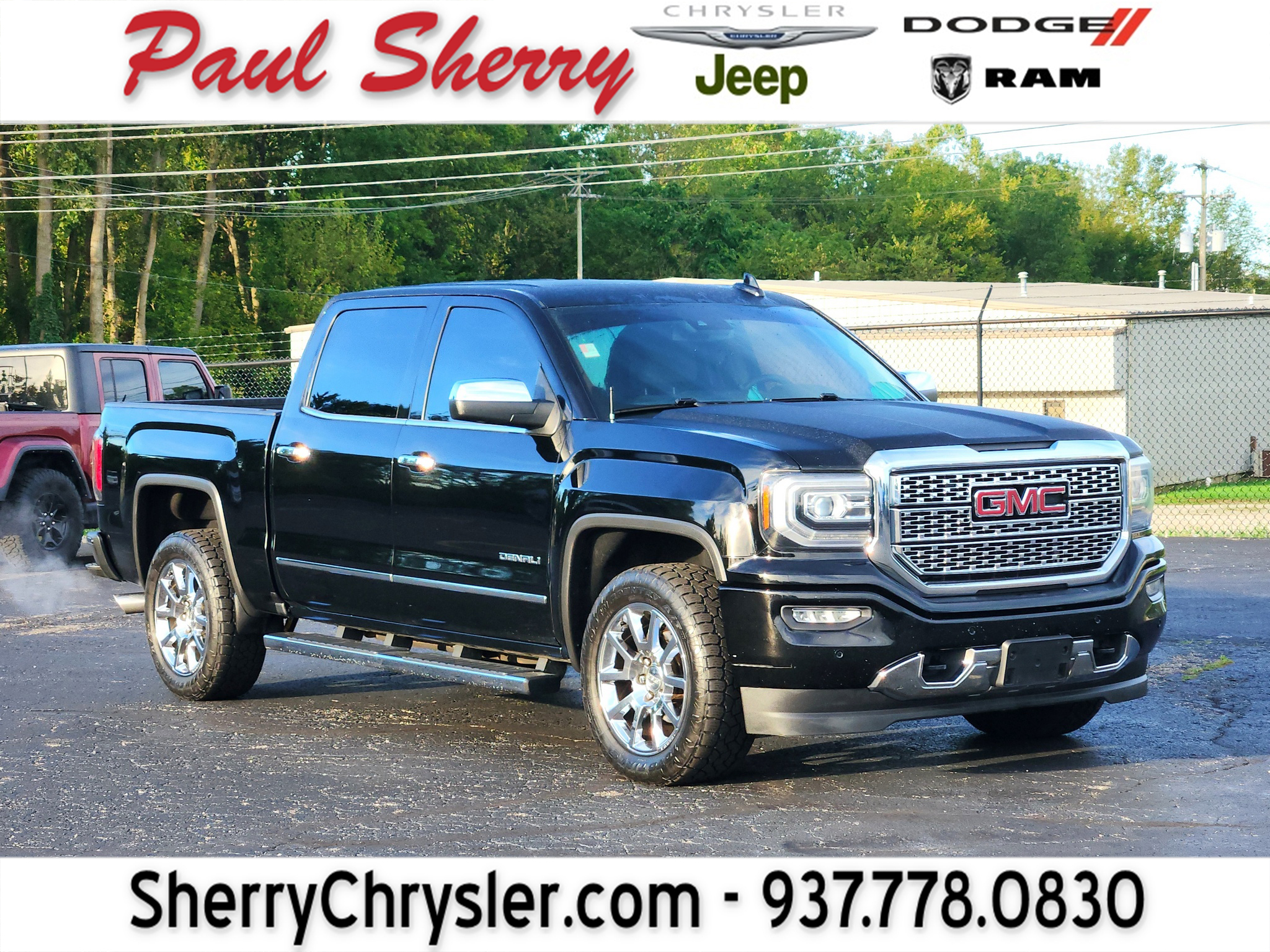 Onyx Black 2017 GMC Sierra 1500 Pickup Truck Four-Wheel Drive 8-Speed Automatic