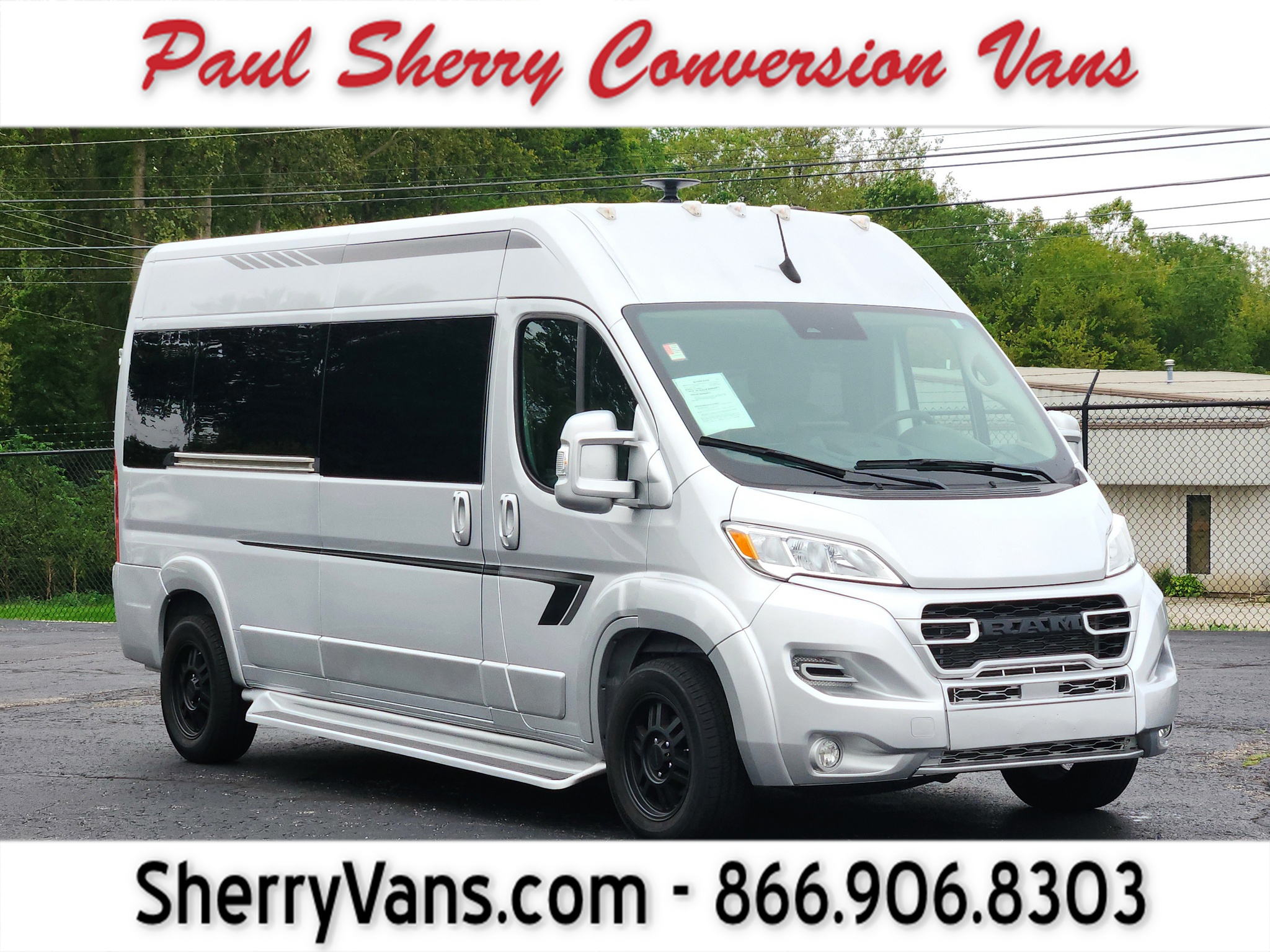 Bright Silver Metallic Clearcoat 2023 RAM ProMaster Van Front-Wheel Drive 9-Speed Automatic