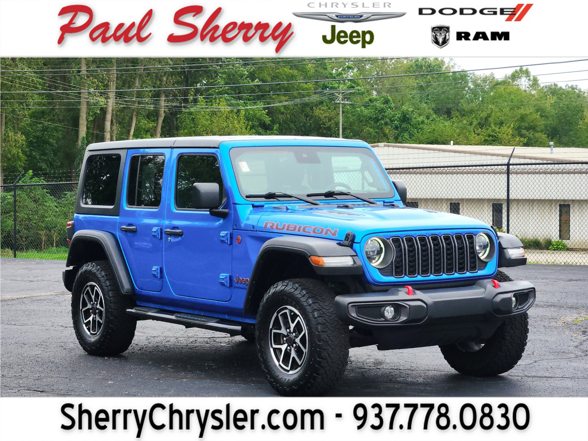 Hydro Blue Pearlcoat 2024 Jeep Wrangler SUV / Crossover Four-Wheel Drive 8-Speed Automatic