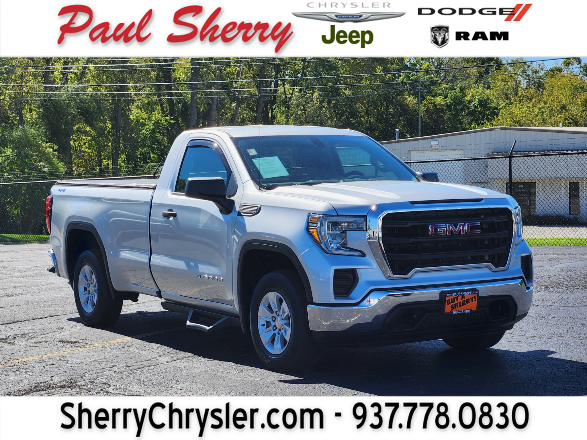 Quicksilver Metallic 2020 GMC Sierra 1500 Pickup Truck Four-Wheel Drive 6-Speed Automatic