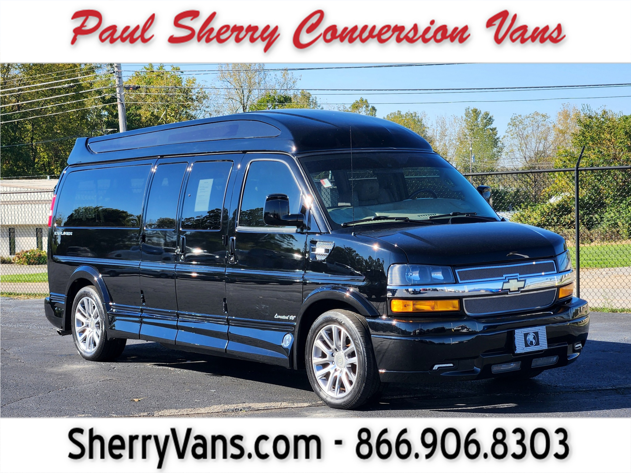 Black 2020 Chevrolet Express Cargo Van Rear-Wheel Drive 6-Speed Automatic