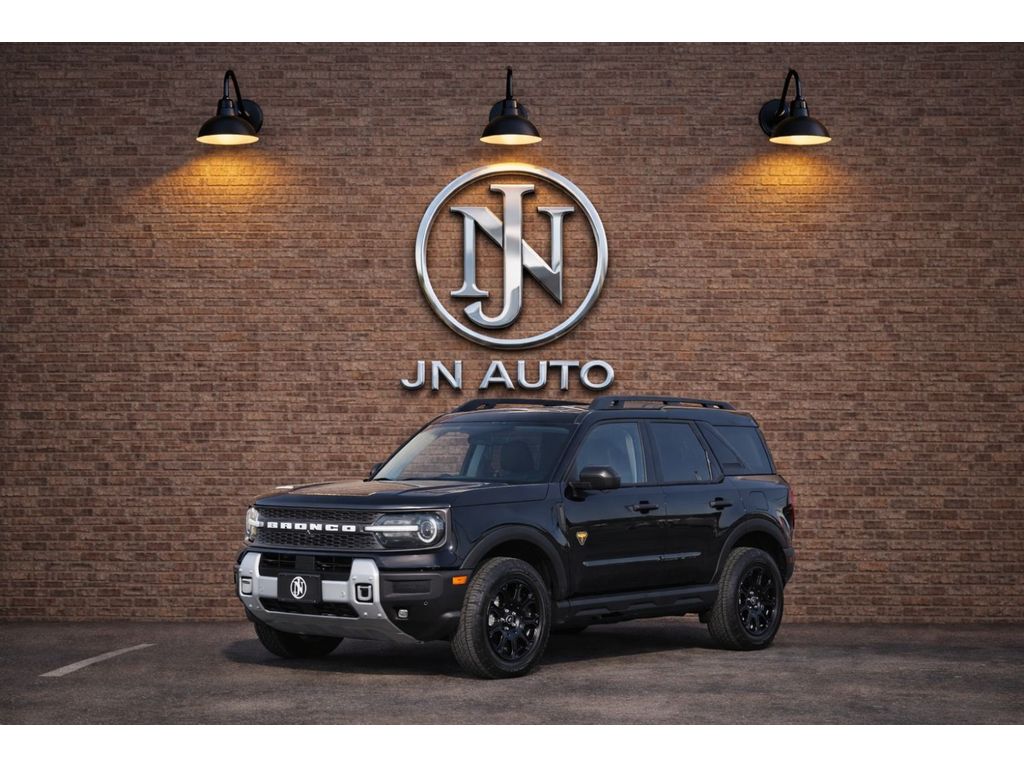 Shadow Black 2025 Ford Bronco Sport Badlands AWD SUV / Crossover All-Wheel Drive 8-Speed Automatic