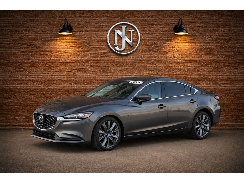 Machine Gray Metallic 2018 Mazda MAZDA6 Grand Touring Sedan FWD Sedan Front-Wheel Drive 6-Speed Automatic