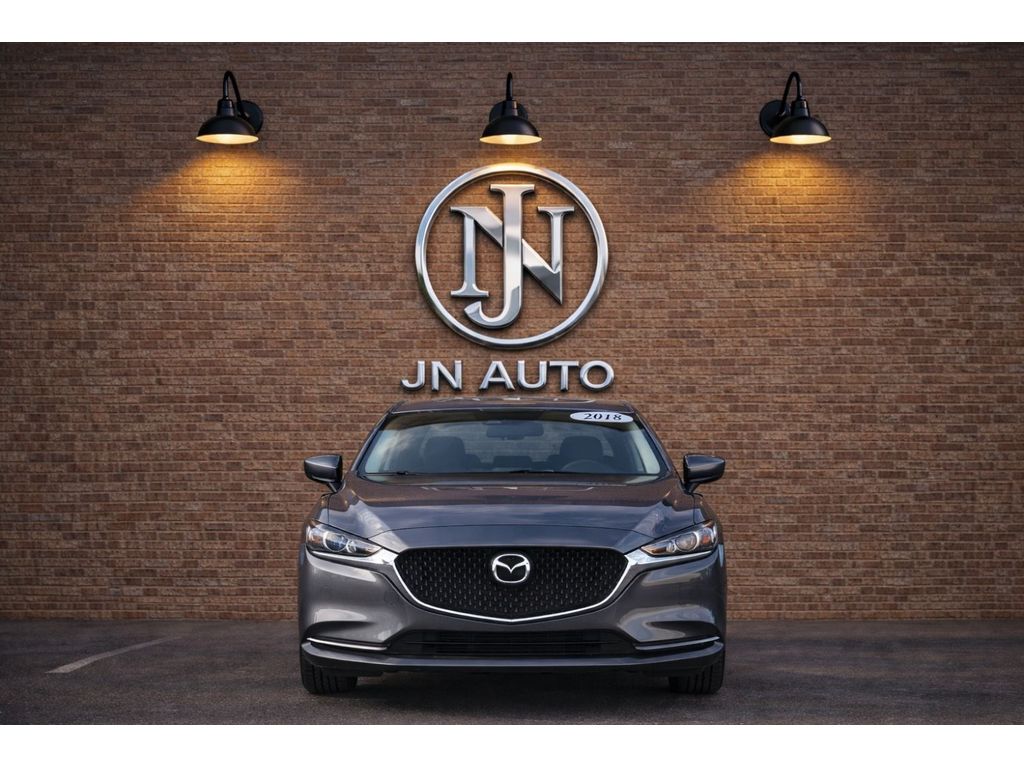 Machine Gray Metallic 2018 Mazda MAZDA6 Grand Touring Sedan FWD Sedan Front-Wheel Drive 6-Speed Automatic