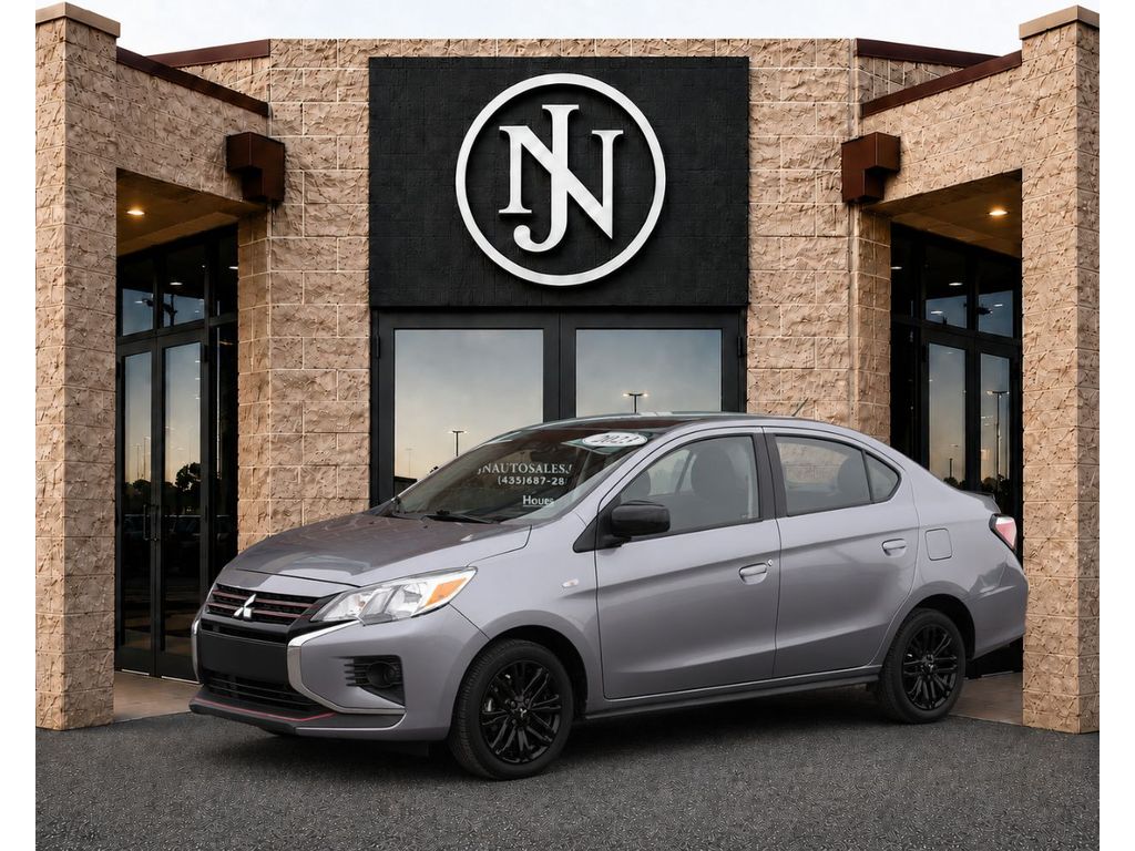 Mercury Gray Metallic w/Black Roof 2023 Mitsubishi Mirage G4 Black Edition FWD Sedan Front-Wheel Drive Continuously Variable Transmission