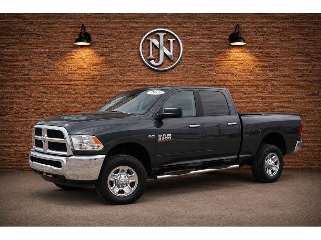 Gray (Maximum Steel Metallic Clearcoat) 2016 RAM 2500 SLT Crew Cab 4WD Pickup Truck Four-Wheel Drive 6-Speed Automatic