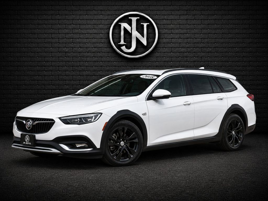 Summit White 2018 Buick Regal TourX Preferred AWD Wagon All-Wheel Drive 8-Speed Automatic