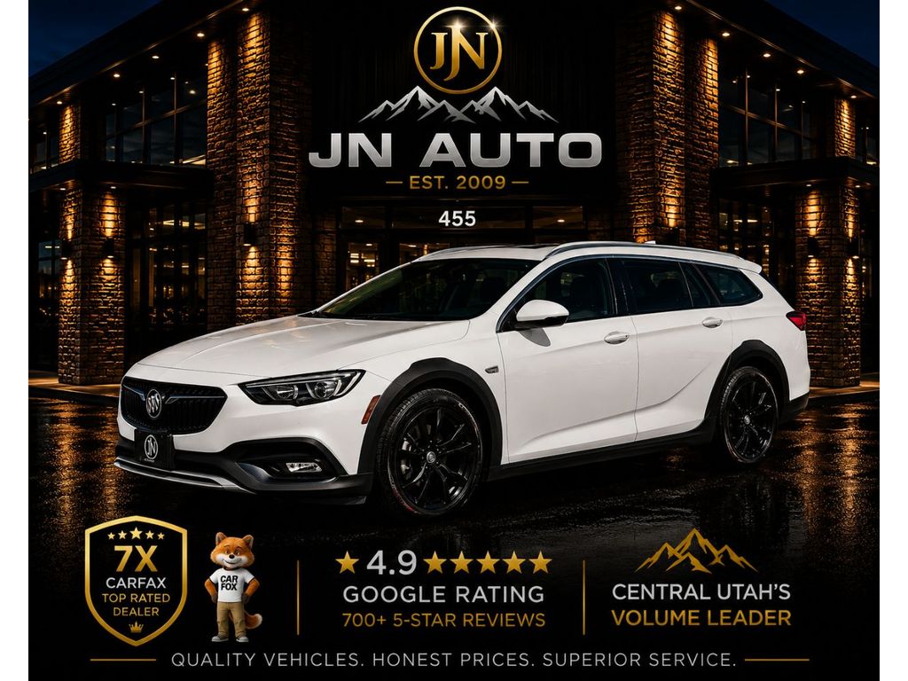 Summit White 2018 Buick Regal TourX Preferred AWD Wagon All-Wheel Drive 8-Speed Automatic