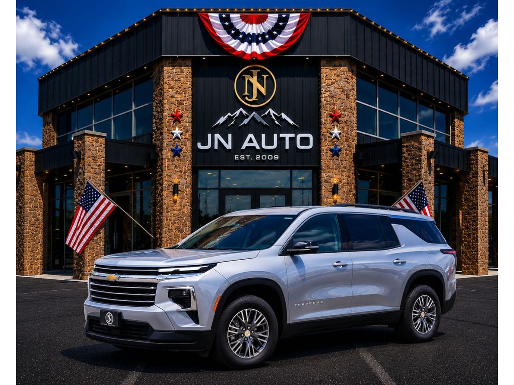Sterling Gray Metallic 2026 Chevrolet Traverse SUV / Crossover Four-Wheel Drive 8-Speed Automatic