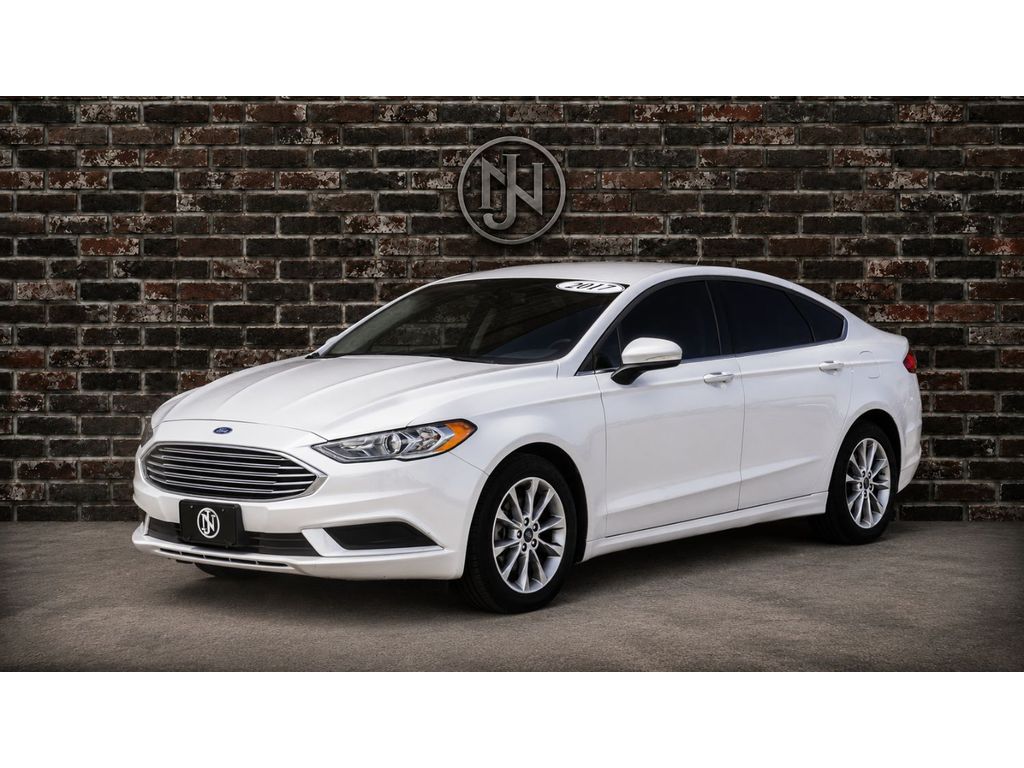 Ingot Silver 2017 Ford Fusion Sedan Front-Wheel Drive 6-Speed Automatic