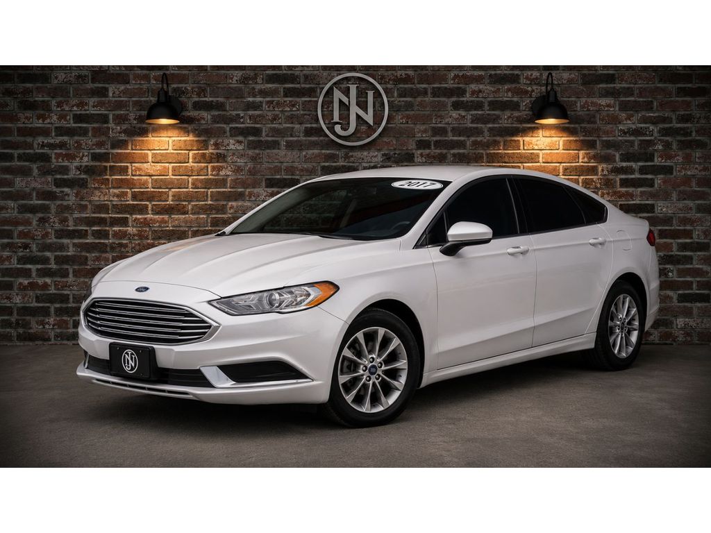 Ingot Silver 2017 Ford Fusion Sedan Front-Wheel Drive 6-Speed Automatic
