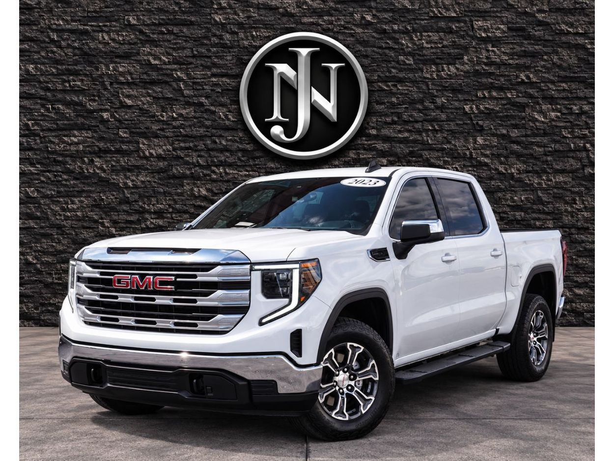 Summit White 2023 GMC Sierra 1500 Pickup Truck Four-Wheel Drive Automatic
