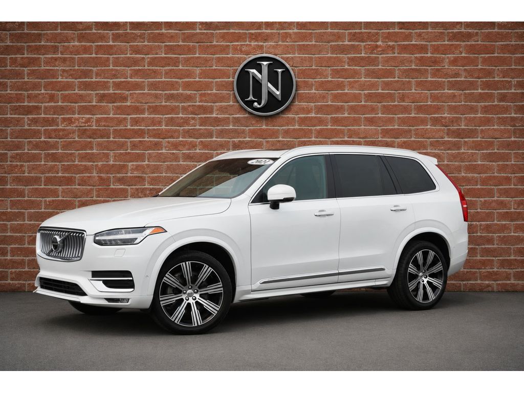 Crystal White Metallic 2021 Volvo XC90 SUV / Crossover All-Wheel Drive 8-Speed Automatic