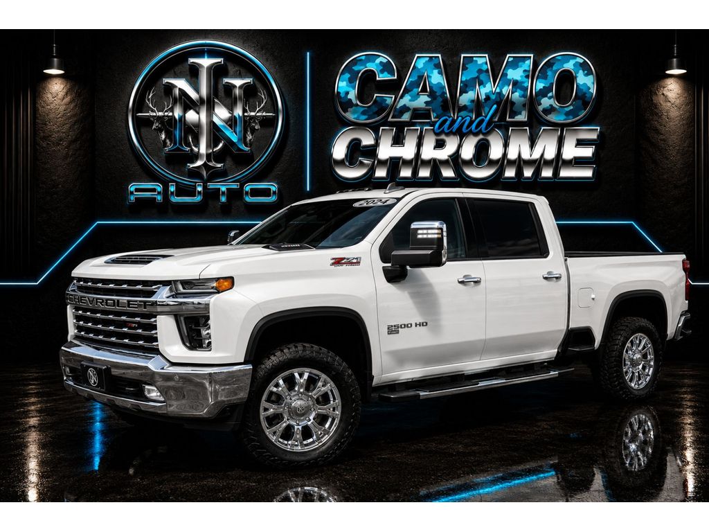 Summit White 2020 Chevrolet Silverado 2500HD Pickup Truck Four-Wheel Drive Automatic