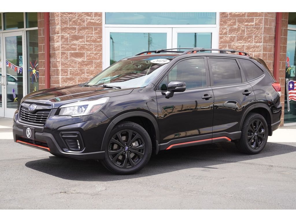 Crystal Black Silica 2019 Subaru Forester SUV / Crossover All-Wheel Drive 7-Speed CVT