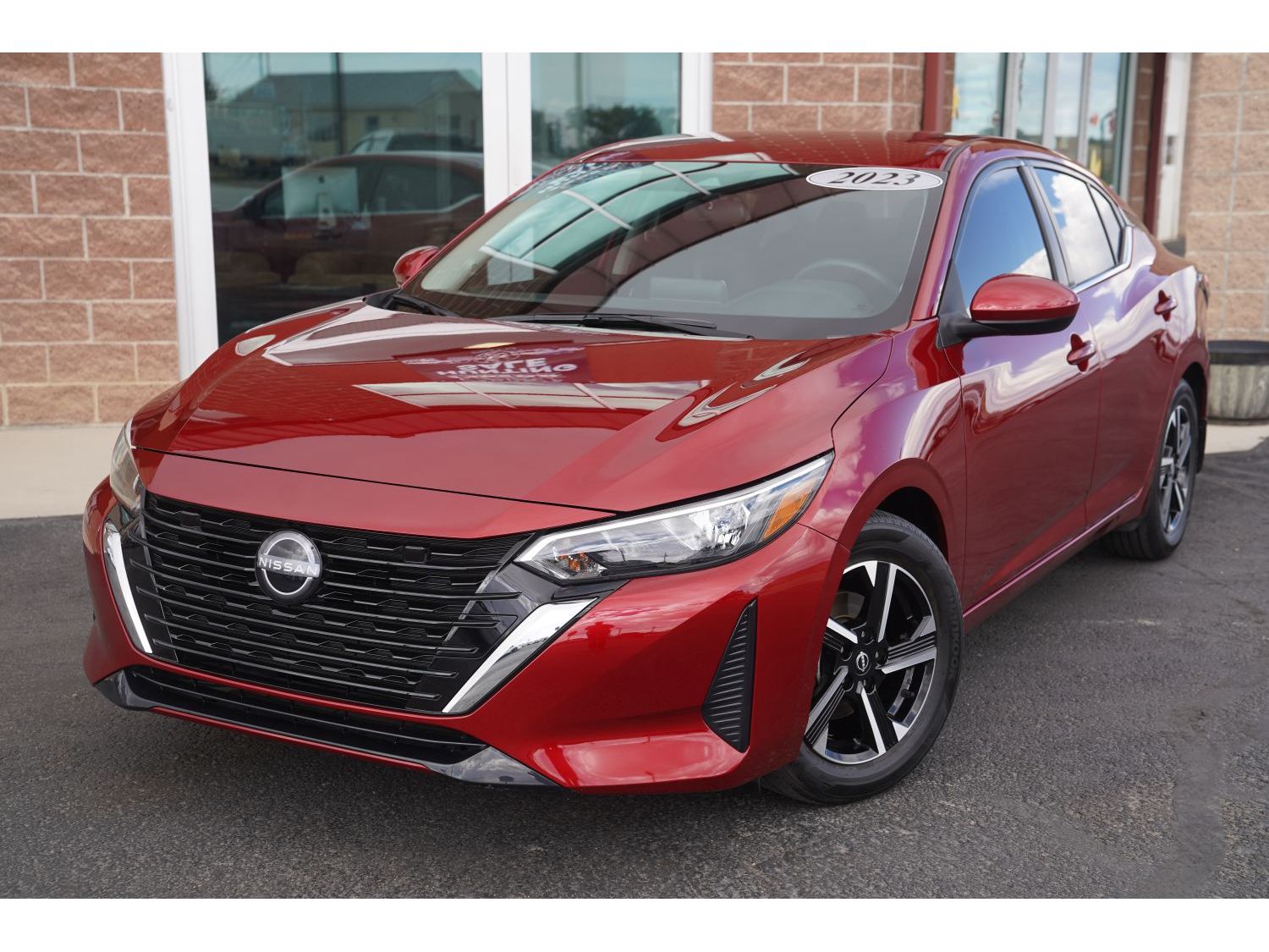 Red (Scarlet Ember Tintcoat) 2025 Nissan Sentra Sedan Front-Wheel Drive Continuously Variable Transmission