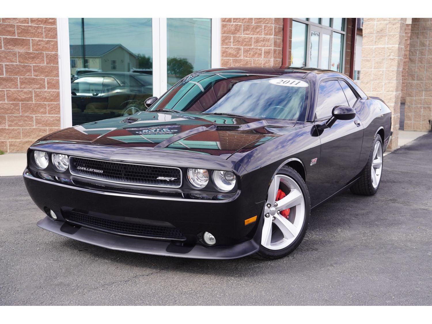 Black Clearcoat 2011 Dodge Challenger Coupe Rear-Wheel Drive 5-Speed Automatic