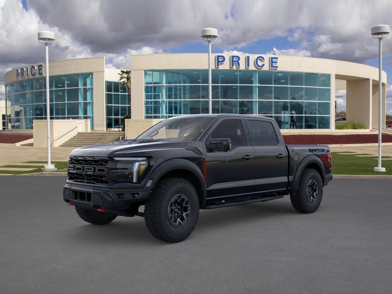 Agate Black Metallic 2026 Ford F-150 Raptor SuperCrew 4WD Pickup Truck Four-Wheel Drive Automatic