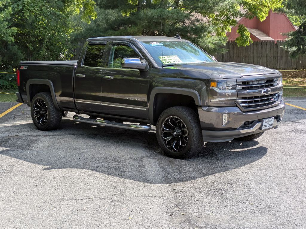 Gray (Tungsten Metallic) 2016 Chevrolet Silverado 1500 Pickup Truck Four-Wheel Drive Automatic