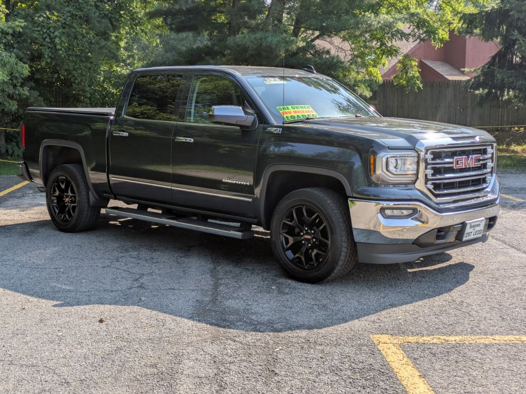 Dark Slate Metallic 2018 GMC Sierra 1500 Pickup Truck Four-Wheel Drive Automatic