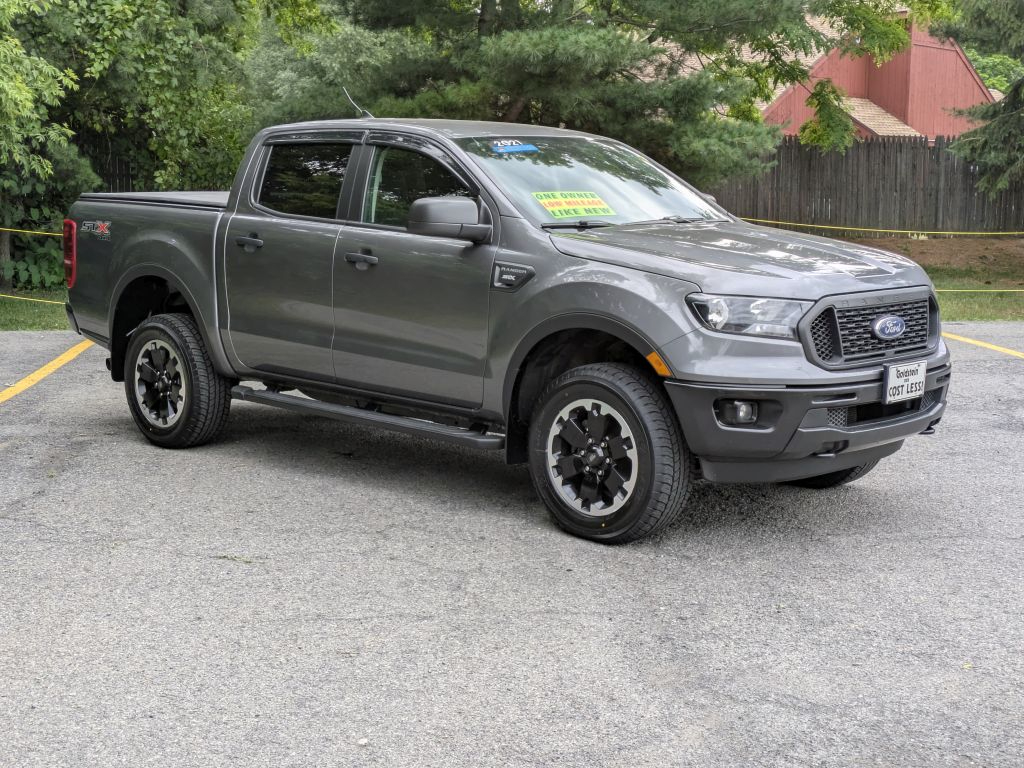 Carbonized Gray Metallic 2021 Ford Ranger Pickup Truck Four-Wheel Drive Automatic