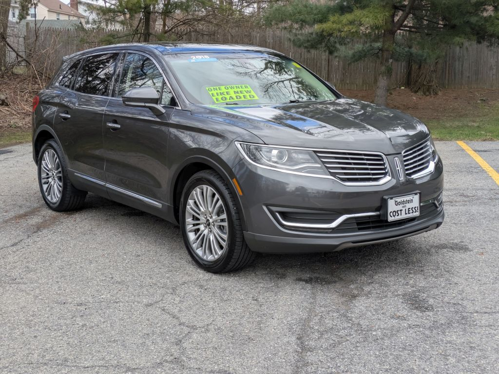 Magnetic Gray Metallic 2018 Lincoln MKX Reserve AWD SUV / Crossover All-Wheel Drive Automatic