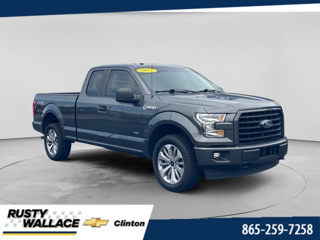 Gray (Magnetic Metallic) 2017 Ford F-150 Pickup Truck Four-Wheel Drive 6-Speed Automatic