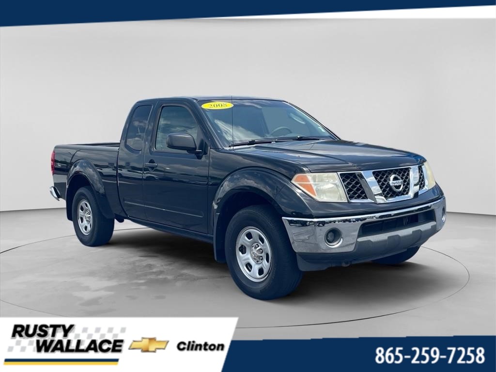 Super Black 2008 Nissan Frontier Pickup Truck Four-Wheel Drive 5-Speed Automatic
