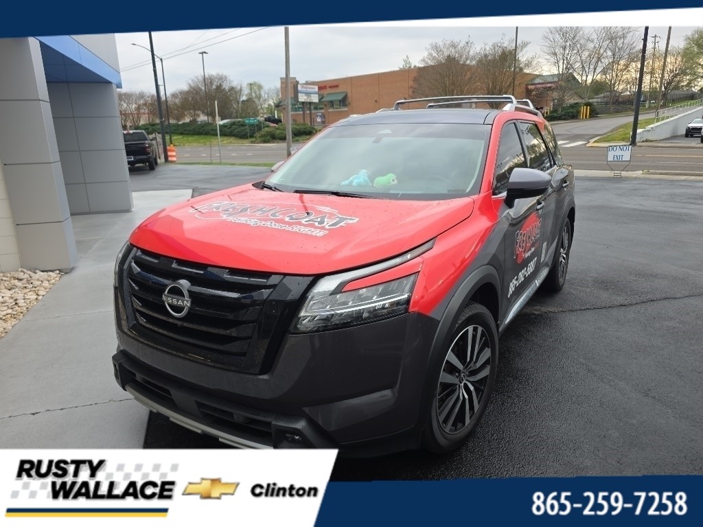 Deep Ocean Blue Pearl 2023 Nissan Pathfinder Platinum FWD SUV / Crossover Front-Wheel Drive 9-Speed Automatic