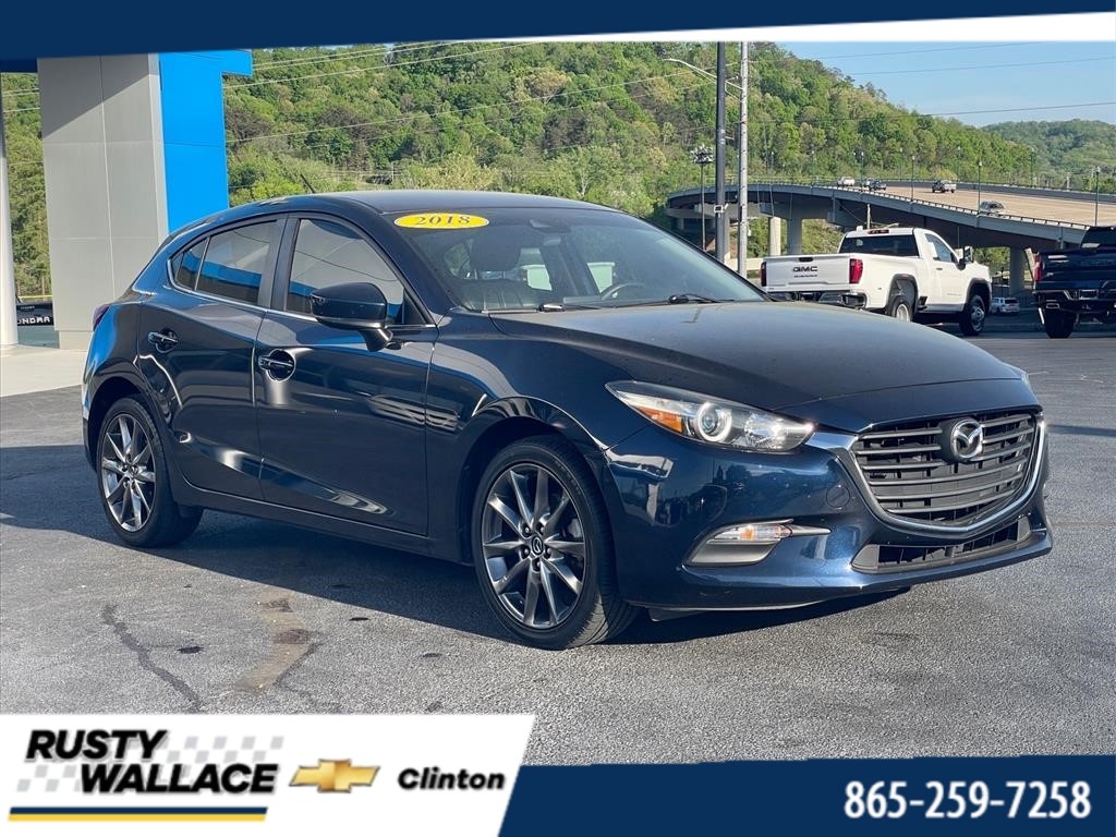 Deep Crystal Blue Mica 2018 Mazda MAZDA3 Touring Hatchback Hatchback Front-Wheel Drive 6-Speed Automatic