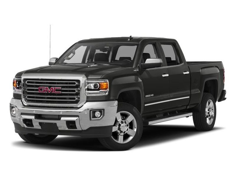 Black 2017 GMC Sierra 2500HD Pickup Truck Four-Wheel Drive 