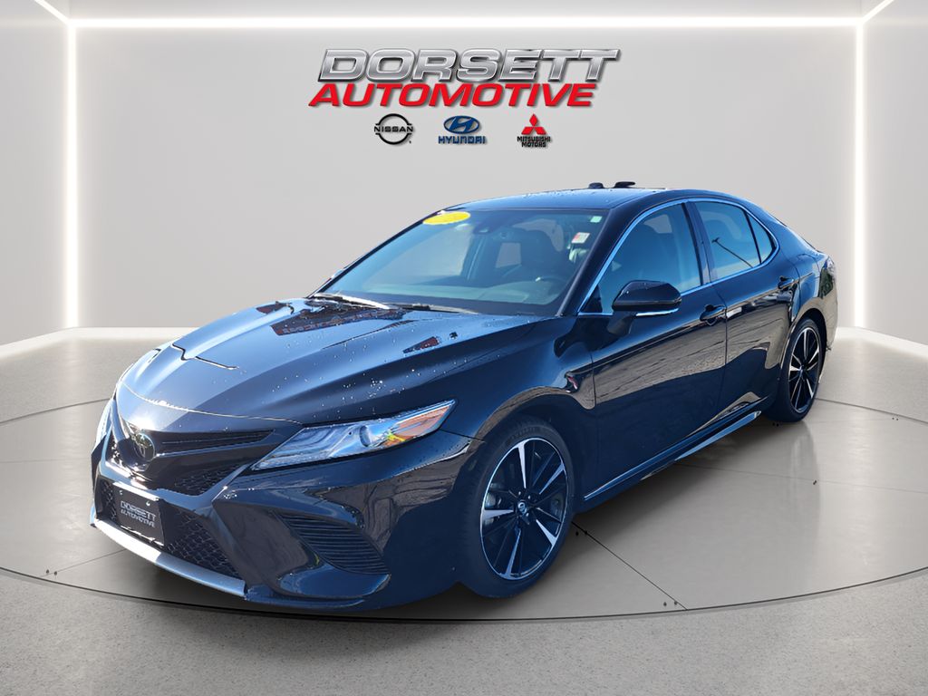 Midnight Black Metallic 2019 Toyota Camry XSE FWD Sedan Front-Wheel Drive 8-Speed Automatic