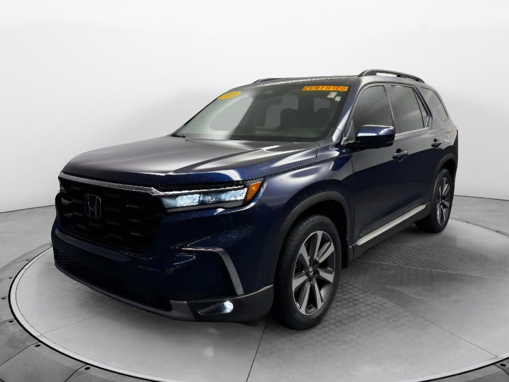 Black (Obsidian Blue Pearl) 2023 Honda Pilot Elite AWD SUV / Crossover All-Wheel Drive Automatic