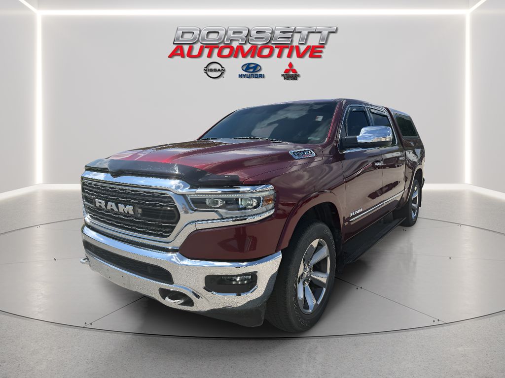 Delmonico Red Pearlcoat 2021 RAM 1500 Limited Crew Cab 4WD Pickup Truck Four-Wheel Drive 8-Speed Automatic