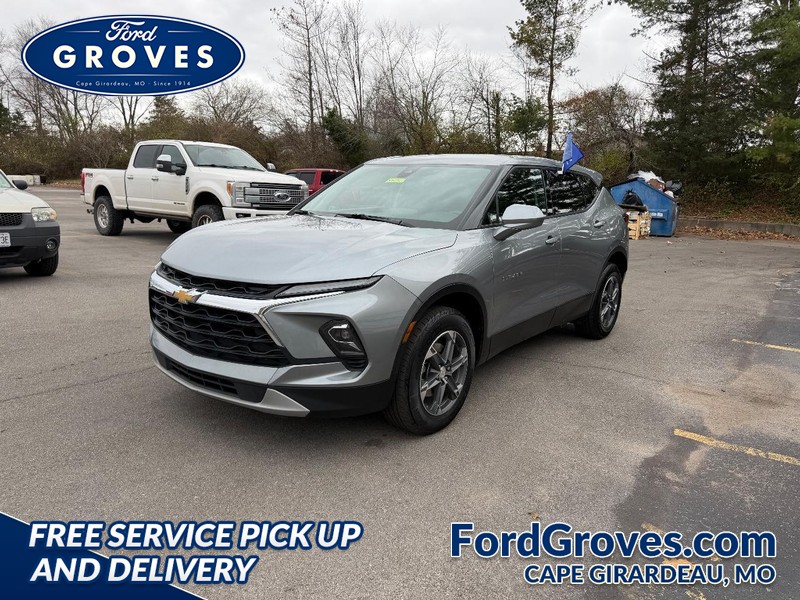 Sterling Gray Metallic 2025 Chevrolet Blazer LT AWD SUV / Crossover 9-Speed Automatic