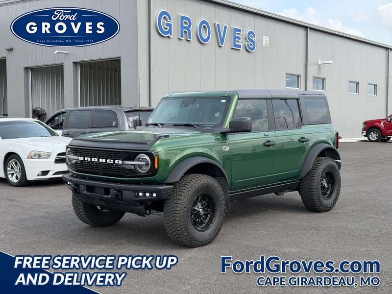 Eruption Green Metallic 2024 Ford Bronco Wildtrak 4-Door 4WD SUV / Crossover Four-Wheel Drive Automatic