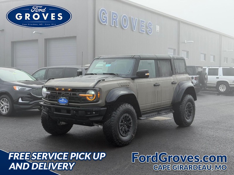 Marsh Gray 2025 Ford Bronco Raptor 4WD SUV / Crossover Four-Wheel Drive Automatic