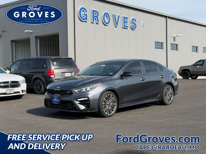 Gravity Gray 2021 Kia Forte GT FWD Sedan Front-Wheel Drive 6-Speed Manual