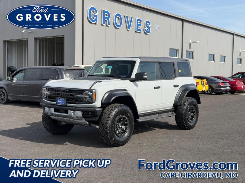 Avalanche Gray 2026 Ford Bronco Raptor 4WD SUV / Crossover Four-Wheel Drive Automatic