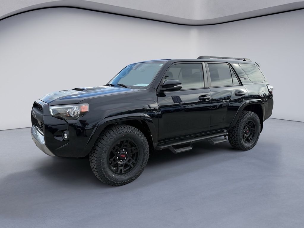 Midnight Black Metallic 2022 Toyota 4Runner TRD Off-Road Premium 4WD SUV / Crossover Four-Wheel Drive 5-Speed Automatic
