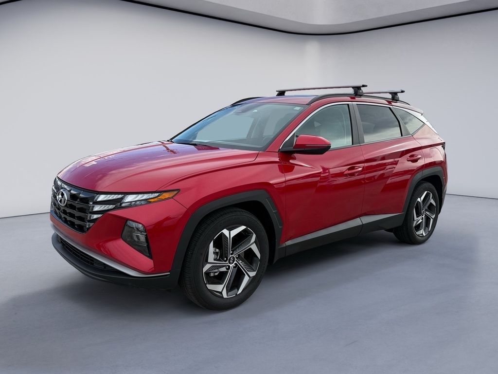 Calypso Red 2023 Hyundai Tucson SEL FWD SUV / Crossover Front-Wheel Drive 8-Speed Automatic