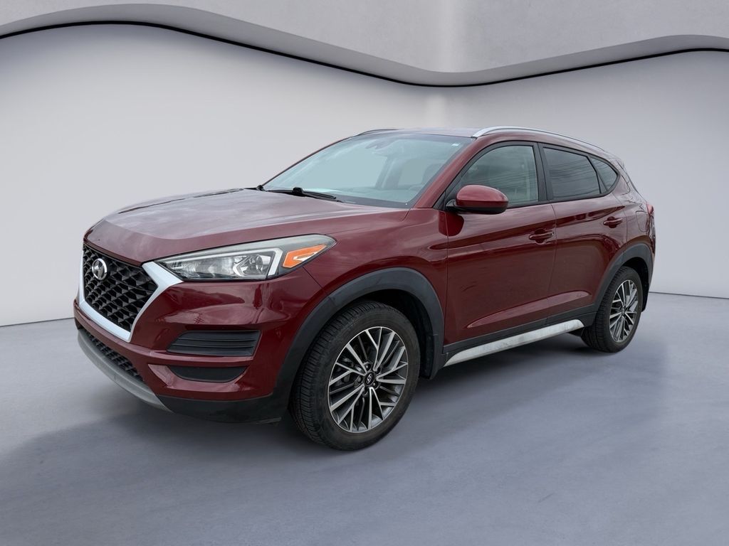 Gemstone Red 2020 Hyundai Tucson SUV / Crossover Front-Wheel Drive 6-Speed Automatic