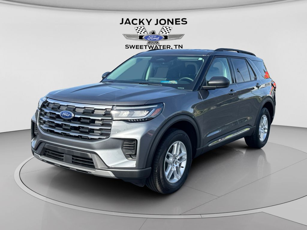 Carbonized Gray Metallic 2025 Ford Explorer Active AWD SUV / Crossover All-Wheel Drive Automatic