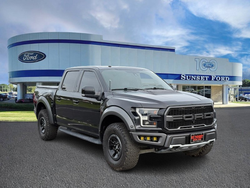 Shadow Black 2018 Ford F-150 Raptor SuperCrew 4WD Pickup Truck Four-Wheel Drive Automatic