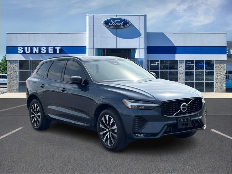 Denim Blue Metallic 2024 Volvo XC60 B5 Core Dark Theme AWD SUV / Crossover All-Wheel Drive 8-Speed Automatic